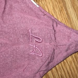 Mauve pink LA bodysuit